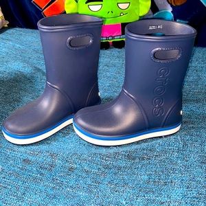 Crocs rain boots for kids